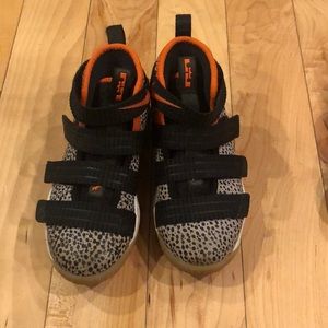 Child size 11 LeBron Basketball Shoes